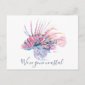 Floride Nouvelles Cartes d'adresses Aquarelle trop (Devant)