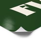 Floride Orange poster de voyage toile Imprimer (Coin)