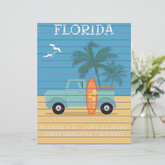Floride : Papeterie de voyage (Debout devant)