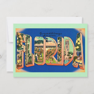 Floride Salutation Moving Faire-part