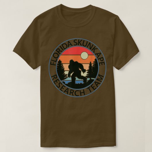 Floride Skunk Ape Research Team TShirt (Design devant)