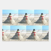 Floride Snowman et Elf - Enveloppement de feuilles (Devant 3)