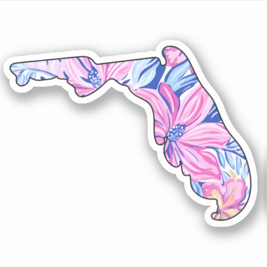 Floride - Sticker été - Lilly Inspiré (Devant)
