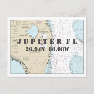 Floride Sud carte nautique Latitude Longitude