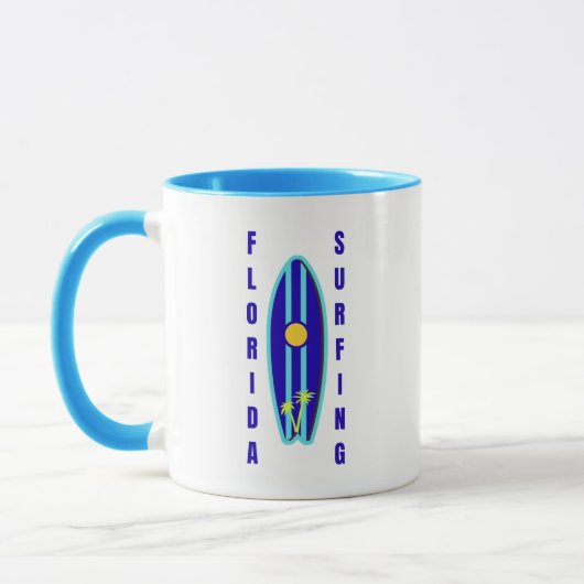 Floride Surfing café Mug (Gauche)