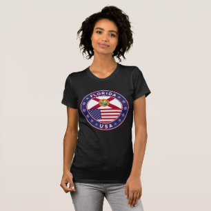 Floride, t-shirt noir,