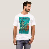 Floride Thème Spacefish T-Shirt design (Devant entier)
