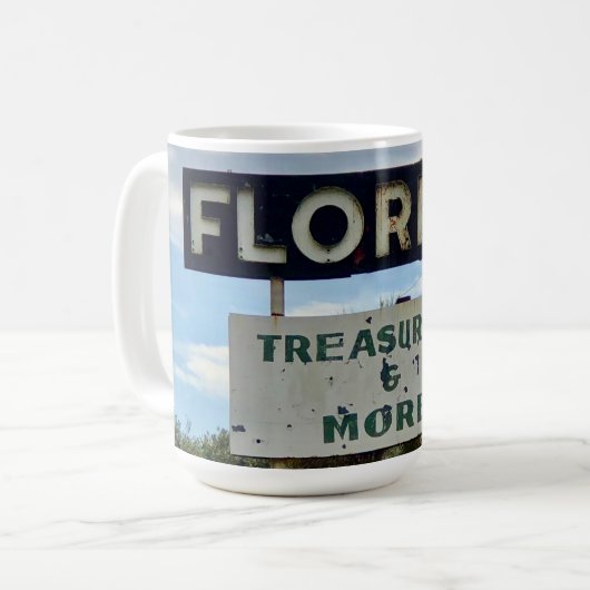 Floride Trésors café Mug (Devant gauche)