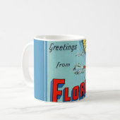 Floride vintage salutations Floride Mug (Devant gauche)
