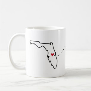 Floride - Wisconsin - Heart2Heart Coffee Mug