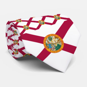 Floridiaanse vlag, vlag van Florida Stropdas