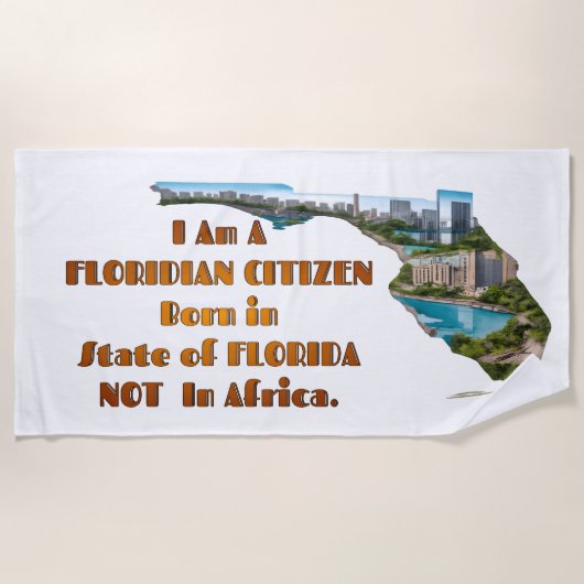 Floridian Citizen Strandlaken (Voorkant)