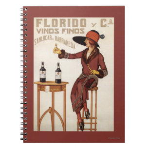 Florido Vinos Finos - Sanlucar de Barrameda Notitieboek