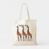 Florillas Giraffe Canvas tas (Achterkant)