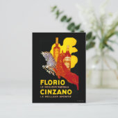 Florio Cinzano PosterEurope Briefkaart (Staand voorkant)