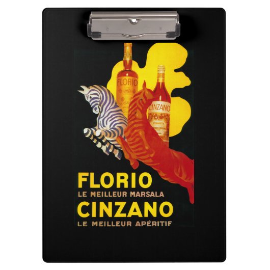 Florio Cinzano  PosterEurope Klembord (Voorkant)