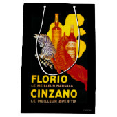 Florio Cinzano  PosterEurope Medium Cadeauzakje (Achterkant)
