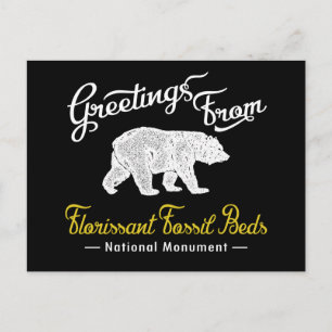 Florissant Fossil Beds National Monument Beer Briefkaart