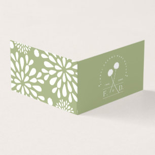 Florist Business Minimalist Visitekaartjes