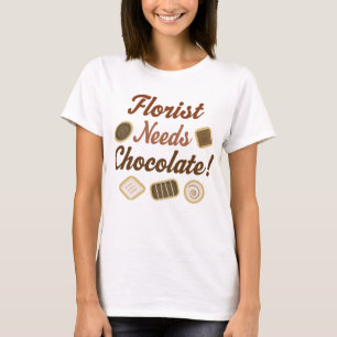 Florist Chocolade T-shirt
