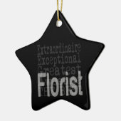 Florist Extraordinaire Keramisch Ornament (Links)