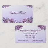 Florist Visitekaartje (Voorkant / Achterkant)