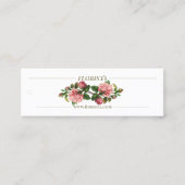 Florista - Prijs Label, Visitekaartje (Voorkant)