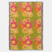 flormod  roze groene deken (Voorkant Verticaal)