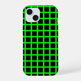 Floro dot illusion iphone 15 case  hoesje