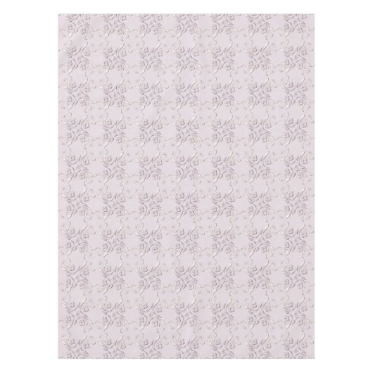 florretro patroon tafelkleed (Voorkant)