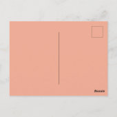 florvormig patroon briefkaart (Achterkant)