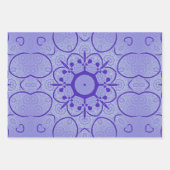 florvormig patroon inpakpapier vel (Voorkant)