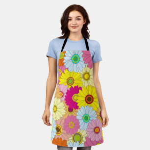 florvormig patroon schort