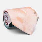 florvormig patroon stropdas (Opgerold)