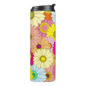 florvormig patroon thermosbeker (Gedraaid links)