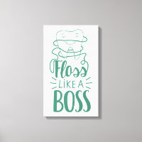 Floss als een boog
