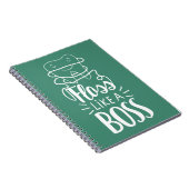 Floss als een boog notitieboek (Rechterzijde)