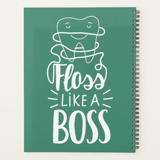 Floss als een boog planner (Achterkant)