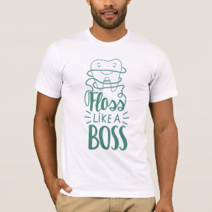 Floss als een boog t-shirt