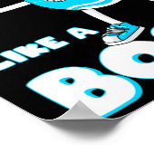 Floss like a boss Easter Egg Flossing Boys Girls K Poster (Hoek)