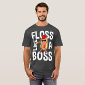 Floss Like A Boss Hoss Floss Dance Tshirt (Devant entier)