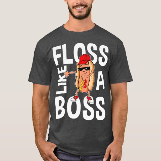 Floss Like A Boss Hoss Floss Dance Tshirt (Devant)