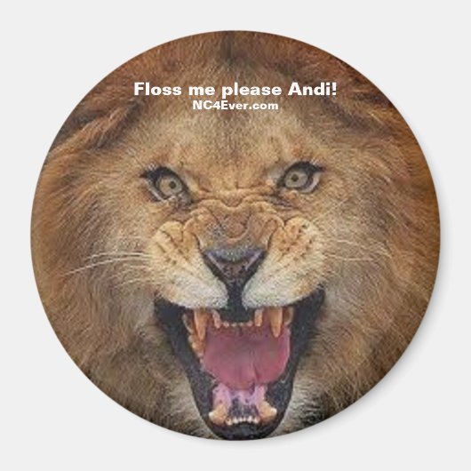 Floss me s'il vous plaît Andi ! aimant (Devant)