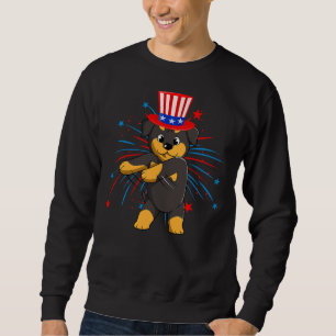 Flossen Rottweiler met USA Pet Vuurwerk 4e van J Trui