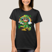 Flossing Leprechaun Shamrock Saint Patrick's Day B T-shirt (Voorkant)