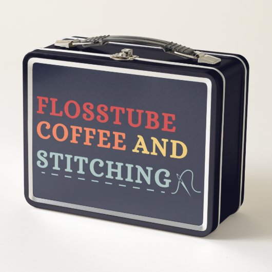 Flosstube Coffee And Stitching - Cross Stitcher  (Voorkant)