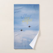 FloState Design "ME" Man Eruditely Sky Stay Alfa (Serviette à main)