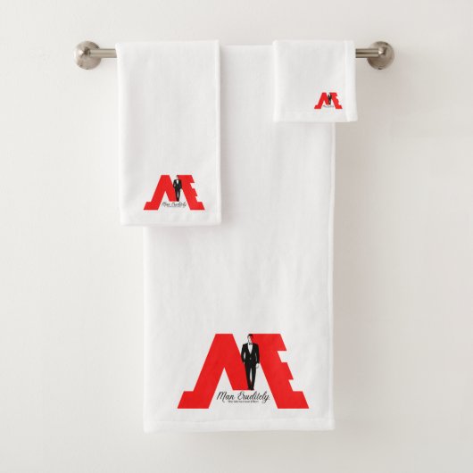 FloState Design "ME" Man Eruditely Towel Set (En situation)