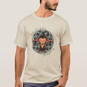 FloState Meditating Monkey Mannen T-Shirt (Voorkant)