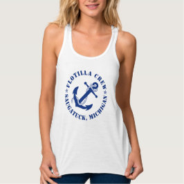 Flotilla Crew Racerback Tank